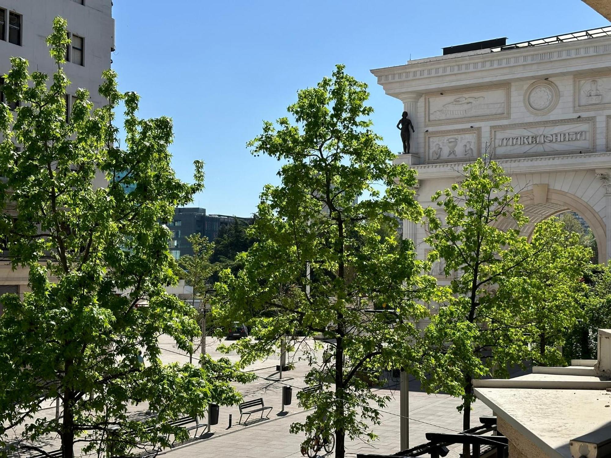 Skopje Plaza Apartment Eksteriør billede